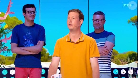 Damien dans 'Les 12 Coups de midi', le 5 juillet 2021 sur TF1