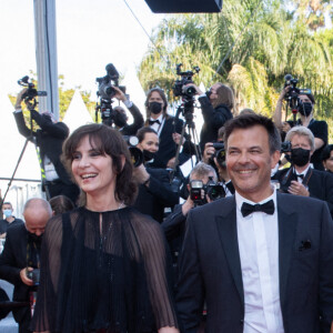 Géraldine Pailhas, François Ozon, Sophie Marceau, André Dussollier - Montée des marches du film " Tout s'est bien passé " lors du 74ème Festival International du Film de Cannes. Le 7 juillet 2021 © Borde-Jacovides-Moreau / Bestimage