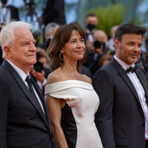 André Dussollier, Sophie Marceau, François Ozon, Géraldine Pailhas - Montée des marches du film " Tout s'est bien passé " lors du 74ème Festival International du Film de Cannes. Le 7 juillet 2021 © Borde-Jacovides-Moreau / Bestimage