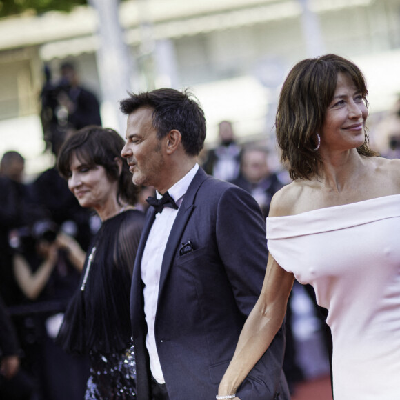 Géraldine Pailhas, François Ozon, Sophie Marceau, André Dussollier - Montée des marches du film " Tout s'est bien passé " lors du 74ème Festival International du Film de Cannes. Le 7 juillet 2021 © Borde-Jacovides-Moreau / Bestimage