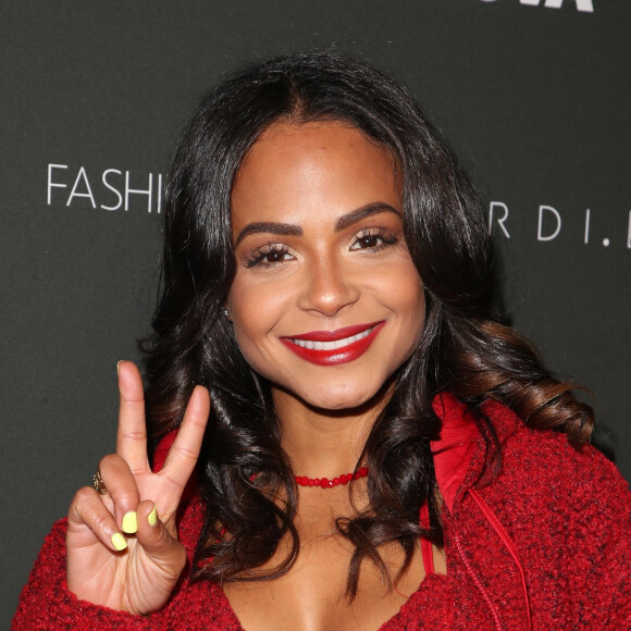 Christina Milian lors du photocall de la soirée Fashion Nova X Cardi B à Hollywood le 14 novembre 2018.