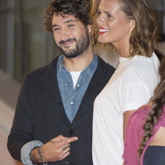 Laure Manaudou et son compagnon Jérémy Frérot à la 17ème cérémonie des NRJ Music Awards 2015 au Palais des Festivals à Cannes, le 7 novembre 2015.