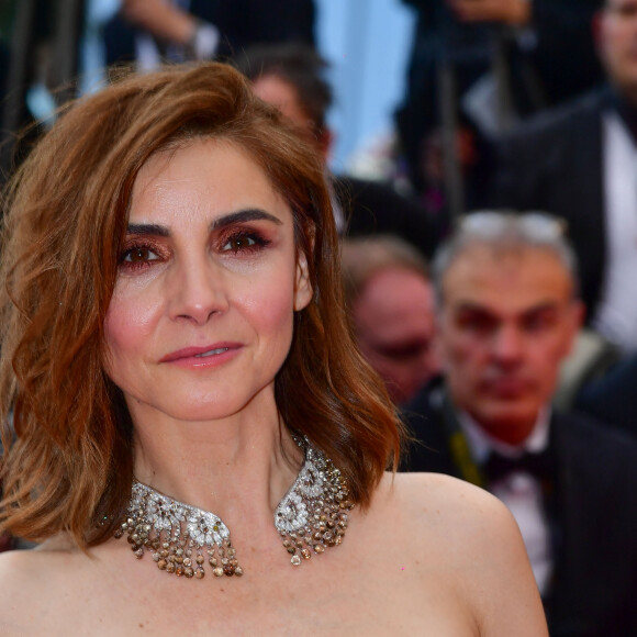 Clotilde Courau (Robe Elie Saab) - Montée des marches du film "A Hidden Life" lors du 72ème Festival International du Film de Cannes. Le 19 mai 2019 