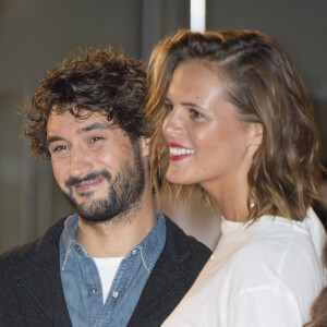Laure Manaudou et son compagnon Jérémy Frérot à la 17ème cérémonie des NRJ Music Awards au Palais des Festivals à Cannes, le 7 novembre 2015.