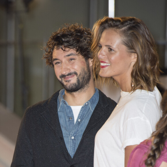 Laure Manaudou et son compagnon Jérémy Frérot à la 17ème cérémonie des NRJ Music Awards au Palais des Festivals à Cannes, le 7 novembre 2015.