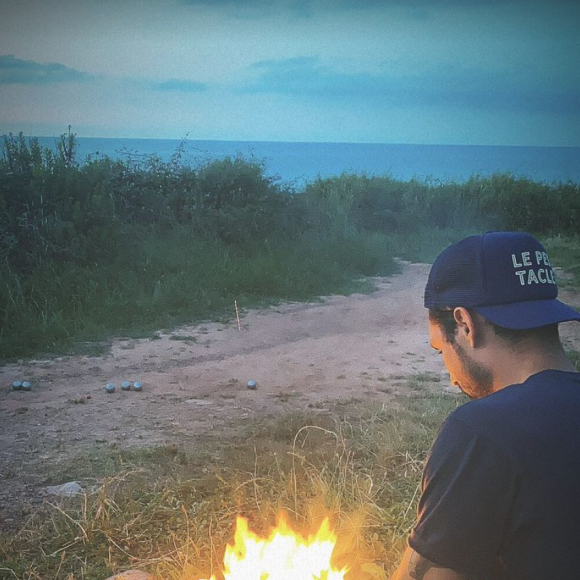 Jérémy Frérot en vacances en Galice. Story Instagram du 9 juillet 2021.