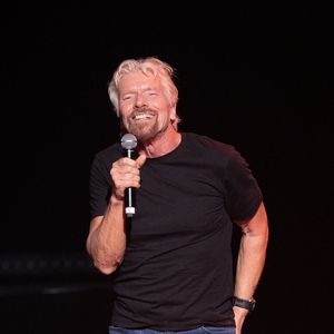 Sir Richard Branson inaugure les Virgin Hotels à Las Vegas, le 11 juin 2021. 