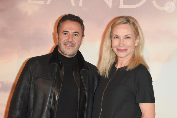 José Garcia et sa femme Isabelle Doval - Avant-première du film "Holy Lands" au cinéma UGC Normandie à Paris. © Coadic Guirec/Bestimage