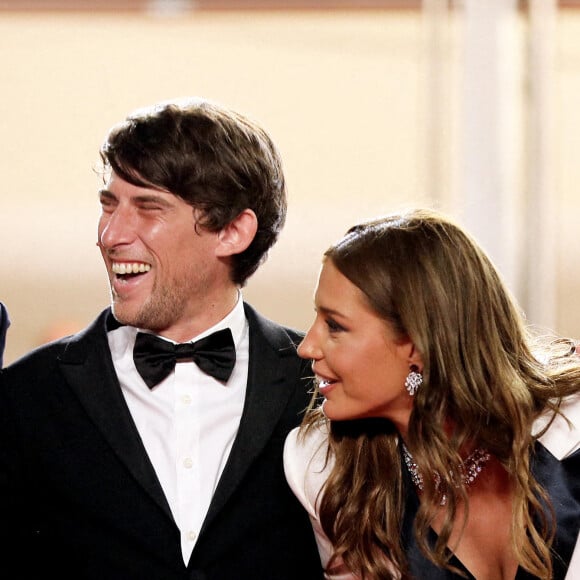 Hugo Selignac, Adèle Exarchopoulos - Montée des marches du film " Bac Nord " lors du 74ème Festival International du Film de Cannes. Le 12 juillet 2021 © Borde-Jacovides-Moreau / Bestimage