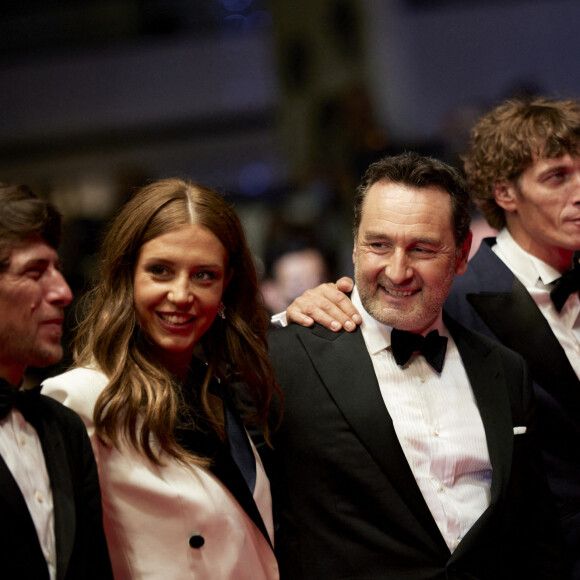 Hugo Selignac, Adèle Exarchopoulos, Gilles Lellouche, Cédric Jimenez, Karim Leklou - Montée des marches du film " Bac Nord " lors du 74ème Festival International du Film de Cannes. Le 12 juillet 2021 © Borde-Jacovides-Moreau / Bestimage
