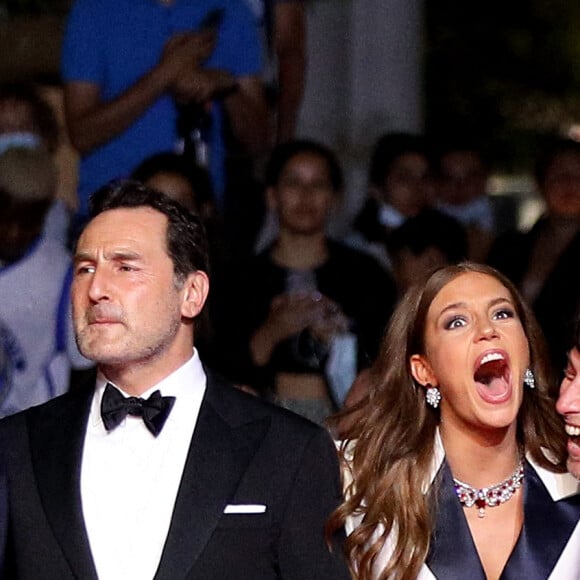 Gilles Lellouche, Adèle Exarchopoulos, Hugo Selignac - Montée des marches du film " Bac Nord " lors du 74ème Festival International du Film de Cannes. Le 12 juillet 2021 © Borde-Jacovides-Moreau / Bestimage