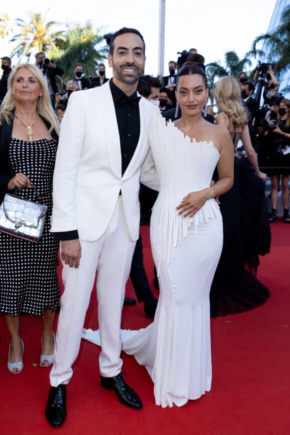Mohammed Al Turki et Karen Wazen - Montée des marches du film " Aline " lors du 74ème Festival International du Film de Cannes. Le 13 juillet 2021 © Borde-Jacovides-Moreau / Bestimage