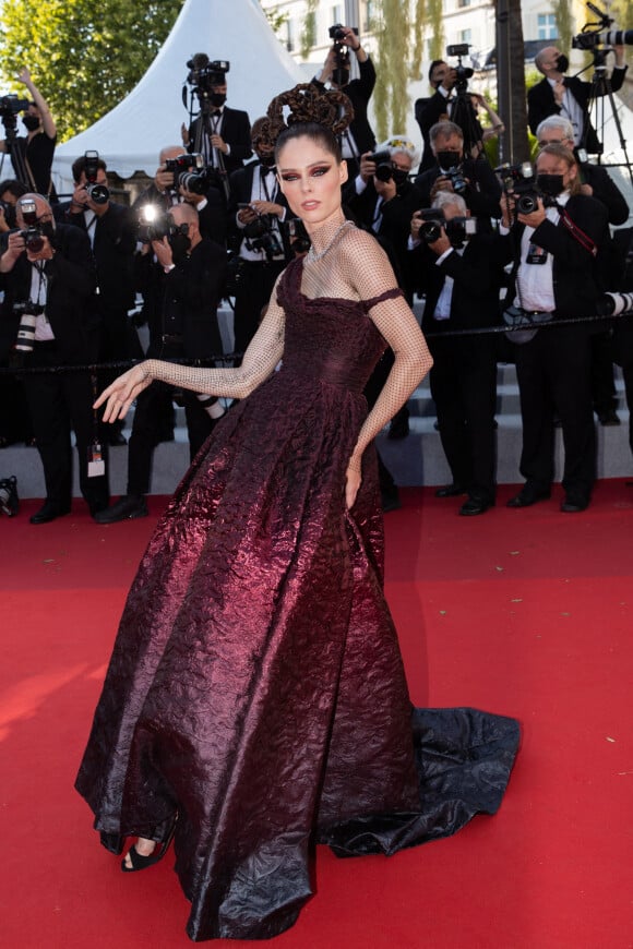 Coco Rocha - Montée des marches du film " Aline " lors du 74ème Festival International du Film de Cannes. Le 13 juillet 2021 © Borde-Jacovides-Moreau / Bestimage