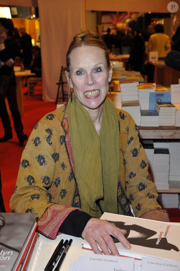 Carolyn Carlson - La 33e edition du Salon du Livre, porte de Versailles a Paris, le 22 mars 2013.