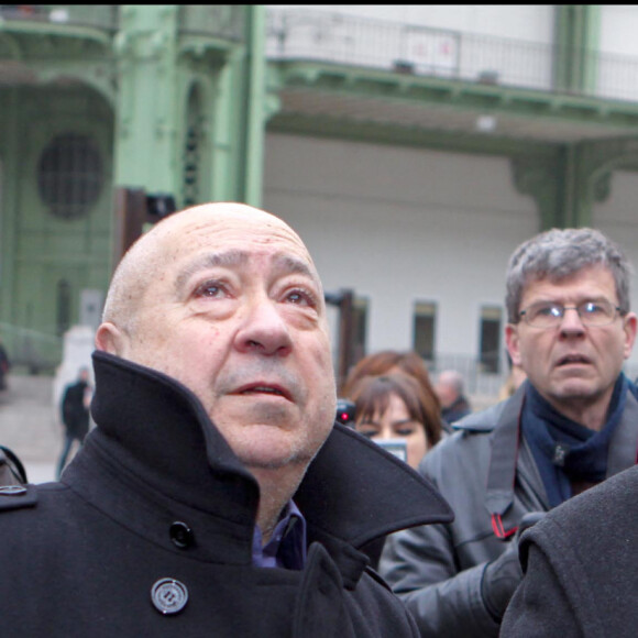 L'artiste plasticien Christian Boltanski est mortà l'âge de 76 ans. Ici, avec Frédéric Mitterrand.