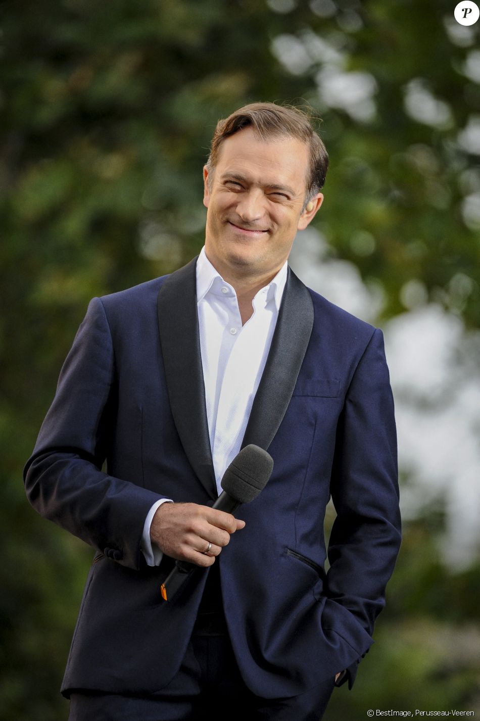 Exclusif - Renaud Capuçon lors de l'évènement "Le Concert de Paris" depuis le Champ-de-Mars à l'occasion de la Fête Nationale du 14 Juillet 2021.© Perusseau-Veeren/Bestimage