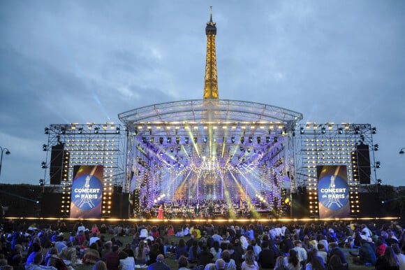 Exclusif - Clémentine Margaine lors de l'évènement "Le Concert de Paris" depuis le Champ-de-Mars à l'occasion de la Fête Nationale du 14 Juillet 2021.  © Perusseau-Veeren/Bestimage
