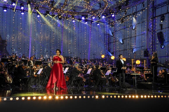 Exclusif - Clémentine Margaine lors de l'évènement "Le Concert de Paris" depuis le Champ-de-Mars à l'occasion de la Fête Nationale du 14 Juillet 2021. © Perusseau-Veeren/Bestimage