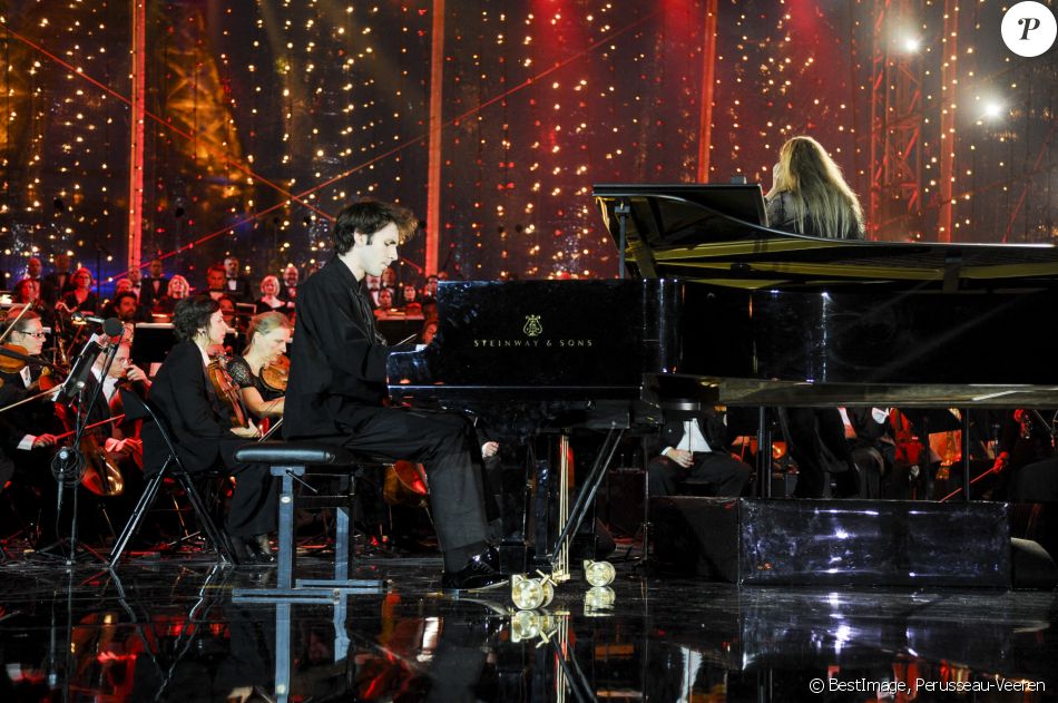 Exclusif - Alexandre Kantorow lors de l'évènement "Le Concert de Paris" depuis le Champ-de-Mars à l'occasion de la Fête Nationale du 14 Juillet 2021. © Perusseau-Veeren/Bestimage