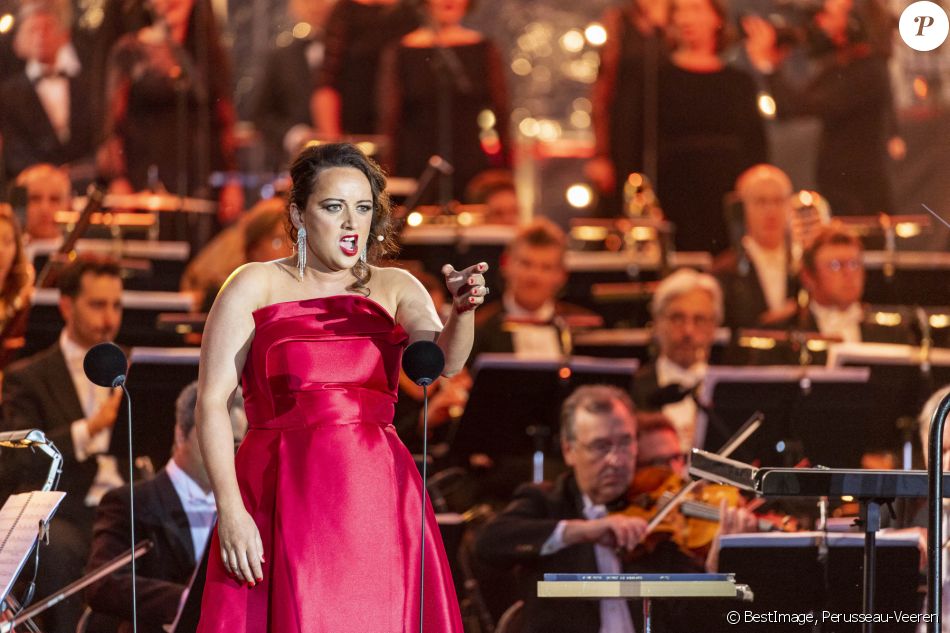 Exclusif - Clémentine Margaine lors de l'évènement "Le Concert de Paris" depuis le Champ-de-Mars à l'occasion de la Fête Nationale du 14 Juillet 2021.© Perusseau-Veeren/Bestimage