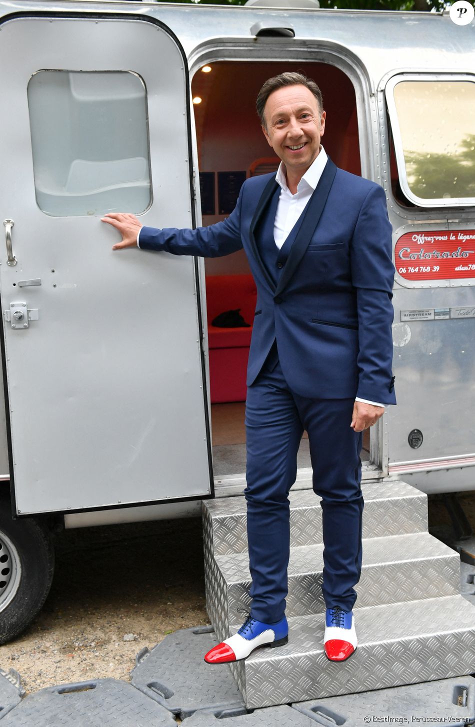 Exclusif - Stéphane Bern en backstage lors de l'évènement "Le Concert de Paris" depuis le Champ-de-Mars à l'occasion de la Fête Nationale du 14 Juillet 2021. © Perusseau-Veeren/Bestimage
