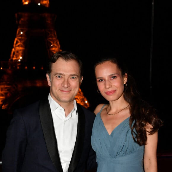 Exclusif - Renaud Capuçon et Raphaëlle Moreau en backstage lors de l'évènement "Le Concert de Paris" depuis le Champ-de-Mars à l'occasion de la Fête Nationale du 14 Juillet 2021. © Perusseau-Veeren/Bestimage