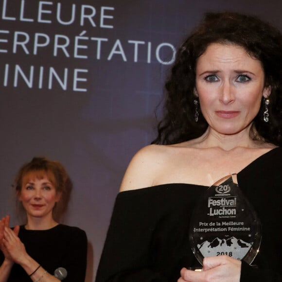 Elsa Lunghini - Clôture du 20e anniversaire du Festival des Créations Télévisuelles de Luchon. Le 10 février 2018. © Patrick Bernard/Bestimage