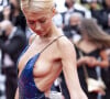 Angelina Kali - Montée des marches du film "Les intranquilles" lors du 74e Festival International du Film de Cannes. Le 16 juillet 2021. © Borde-Jacovides-Moreau / Bestimage