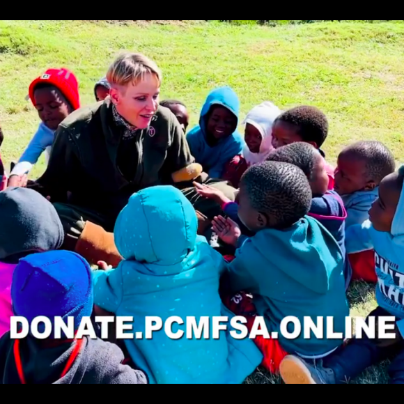 La princesse Charlene de Monaco en mission en Afrique du Sud, son pays d'origine, sur Instagram.