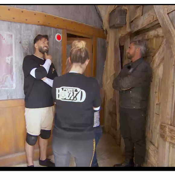 Nabilla dans Fort Boyard le 17 juillet 2021.