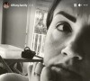 Critiquée à la suite d'une publication, Tiffany Cruchou sort les griffes en story Instagram, le 20 juillet 2021