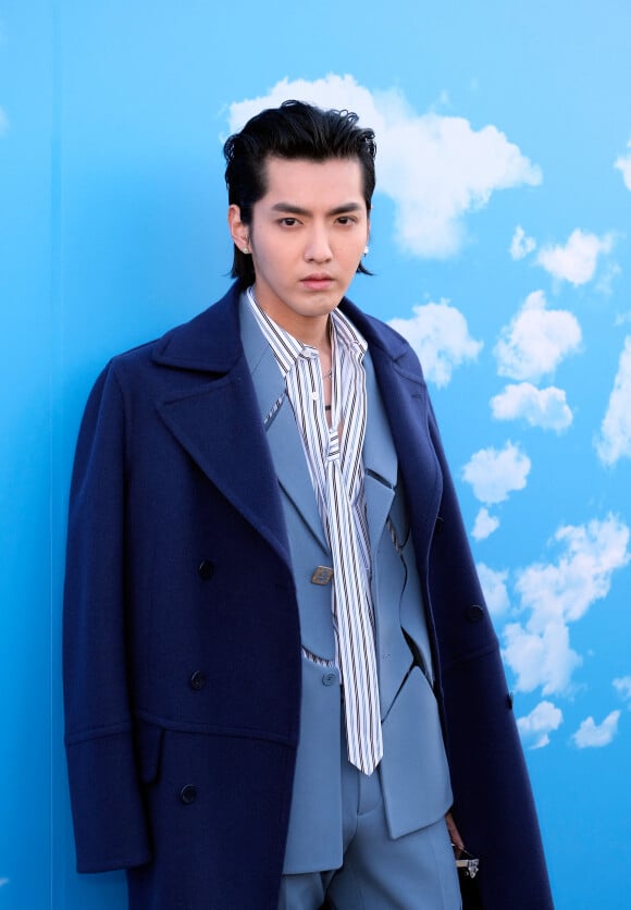 Info - La pop star chinoise Kris Wu accusé de viol par une étudiante - Kris Wu - Photocall du défilé Louis Vuitton Homme automne-hiver 2020/2021 au Jardin des Tuileries à Paris, le 16 janvier 2020. © Olivier Borde / Bestimage