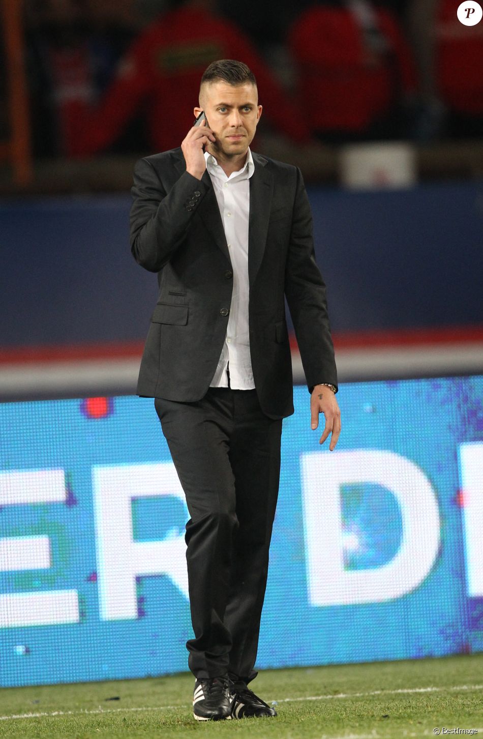 Jeremy Menez - Match de football PSG-Rennes au Parc des Princes le 7 mai 2014. Le PSG, champion de France malgré sa défaite 2-1