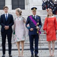 Philippe et Mathilde de Belgique en famille : une Fête nationale endeuillée, le clan fait bonne figure