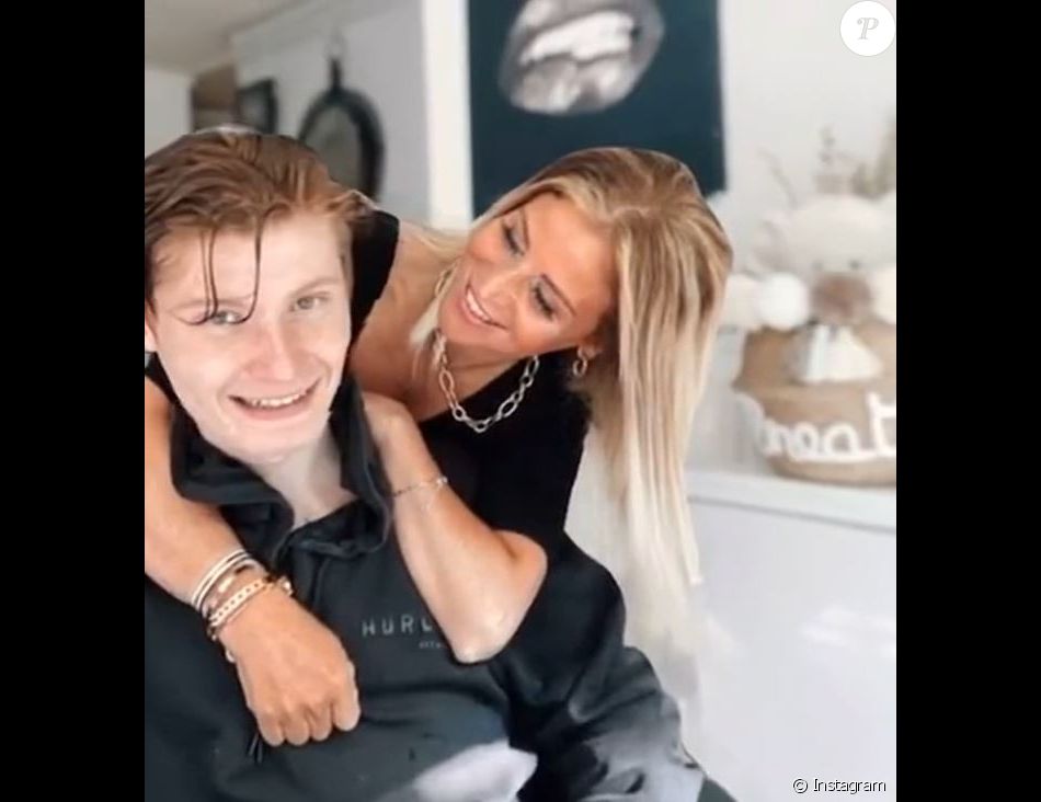 Sabrina Perquis et son fils Loès