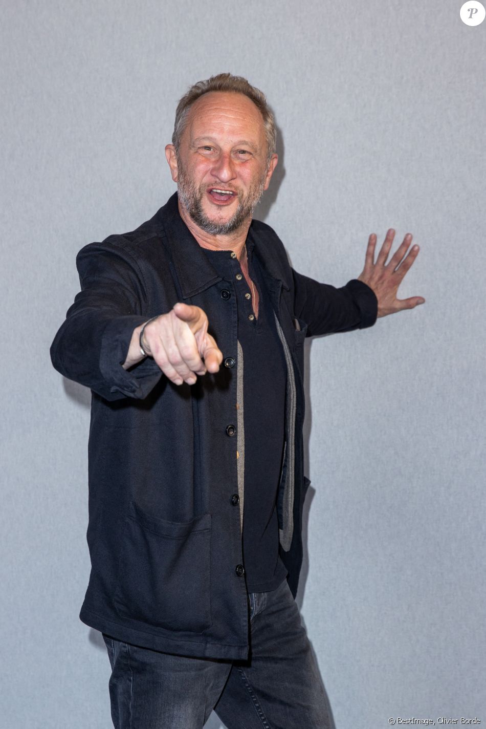Benoît Poelvoorde au photocall de "Comment je suis devenu un super-héros" lors du Festival du Cinéma Américain de Deauville. © Olivier Borde/Bestimage