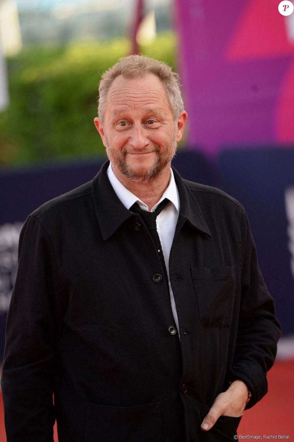 Benoît Poelvoorde à la première de "Comment je suis devenu un super-héros" lors de la clôture du 46ème Festival du Cinéma Américain de Deauville, le 12 septembre 2020. © Rachid Bellak/Bestimage