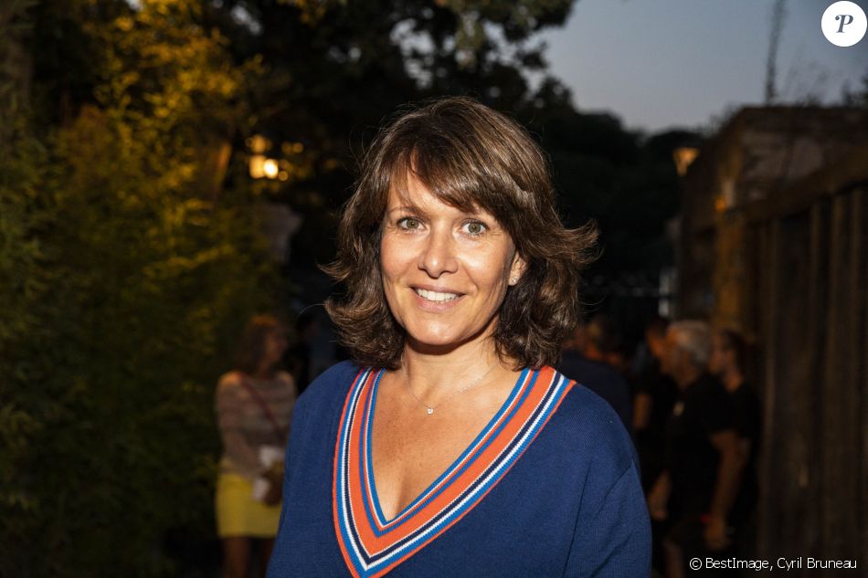 Exclusif - Carole Rousseau - People assistent à la soirée d'ouverture du festival de Ramatuelle avec la représentation de la pièce Edmond. © Cyril Bruneau/Bestimage