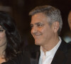 George Clooney et sa femme Amal Alamuddin - Arrivées au dîner de la 42ème cérémonie des César au Fouquet's à Paris. Le 24 février 2017 © Pierre Perusseau / Bestimage