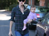 Jennifer Garner opte pour le look bûcheron... pendant que sa petite Seraphina boude !