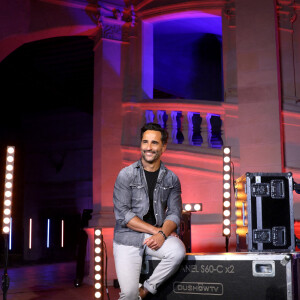 Florent Peyre lors de l'enregistrement de l'émission "La chanson challenge" au Château de Chambord, qui sera diffusée le 26 juin sur TF1 © Gaffiot-Moreau / Bestimage 