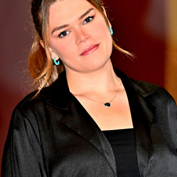 Camille Gottlieb durant la traditionnelle soirée d'été de Fight Aids Monaco au Sporting Club de Monaco, le 24 juillet 2021. © Bruno Bebert/PRM/Bestimage