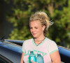 Britney Spears à la sortie de son cours de yoga à Los Angeles, le 27 juin 2019.