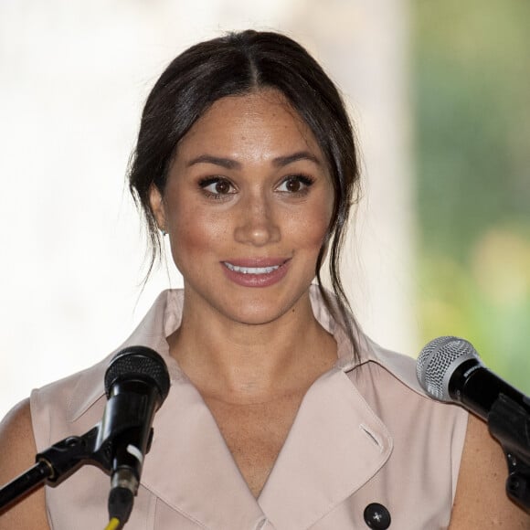 Meghan Markle, duchesse de Sussex lors d'une réception à Johannesburg.