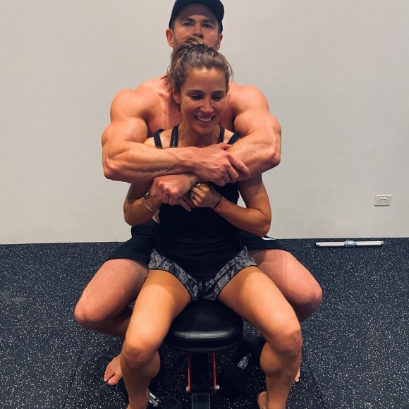 Elsa Pataky et Chris Hemsworth sur Instagram.