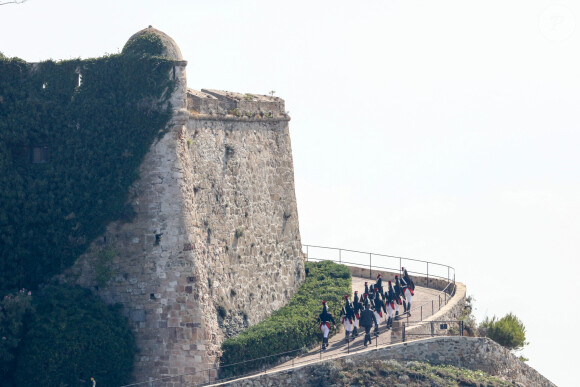 Le fort de Brégançon à Bormes-les-Mimosas le 19 Août 2019. © Jacovides-Moreau / Bestimage