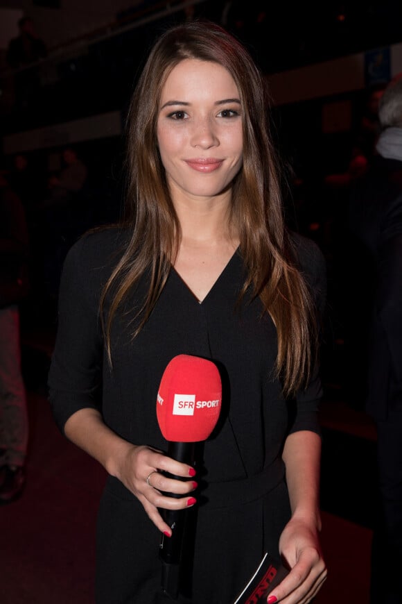 Émilie Broussouloux - Soirée boxe No Limit - Episode II dans l'enceinte du Palais des Sports de Levallois-Perret, France, le 14 décembre 2017. © Cyril Moreau/Bestimage