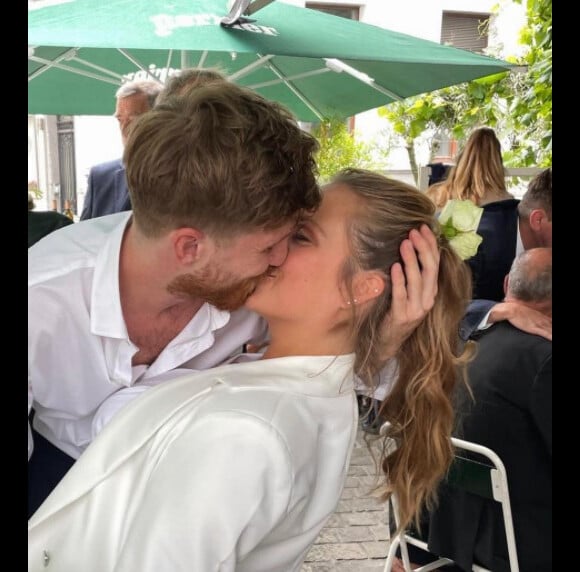 Paul Delrez et son épouse sur Instagram. Le 2 août 2021.