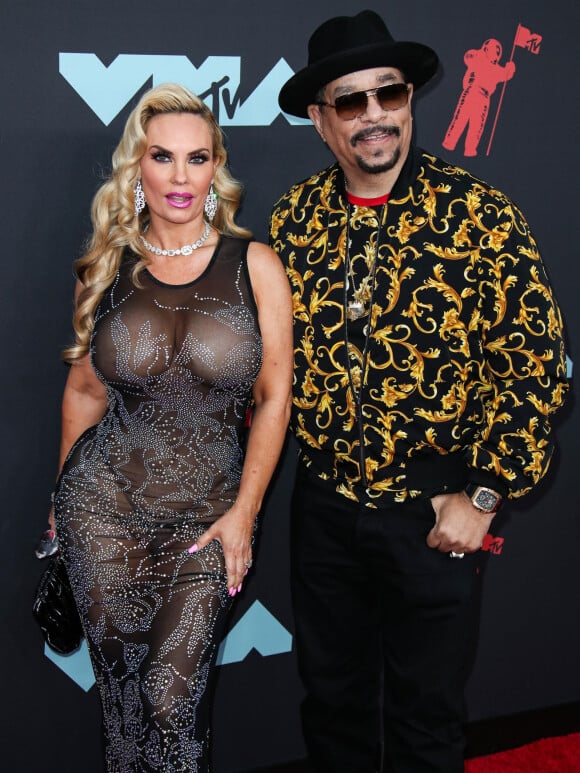 Coco Austin, Ice T - Photocall des MTV Video Music Awards au Prudential Center à Newark le 27 août 2019.
