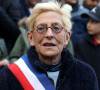 Isabelle Balkany - Marche blanche pour la mémoire de Cédric Chouviat dans les rues de Levallois-Perret. © Dominique Jacovides / Bestimage